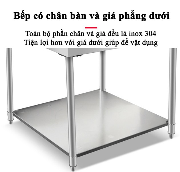 Bếp điện công nghiệp bốn sáu mặt có giá phẳng dưới - bếp hồng ngoại công nghiệp sáu 3.5kw Hzd-3.5kw-Dt6lt 6 - Vinakitchen HZDKWDT6LT3 2 - Vinakitchen