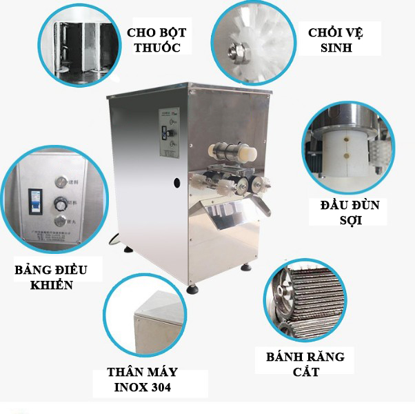Máy làm viên hoàn - viên nghệ mật ong - viên thuốc đông y YQD-5 1 - Vinakitchen YQD52 - Vinakitchen