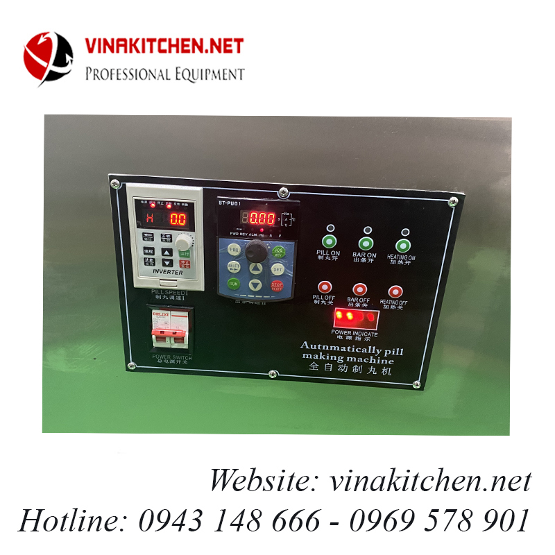Máy làm viên hoàn VNK-WZM-30 1 - Vinakitchen may lam vien hoan wzm 30 1 - Vinakitchen