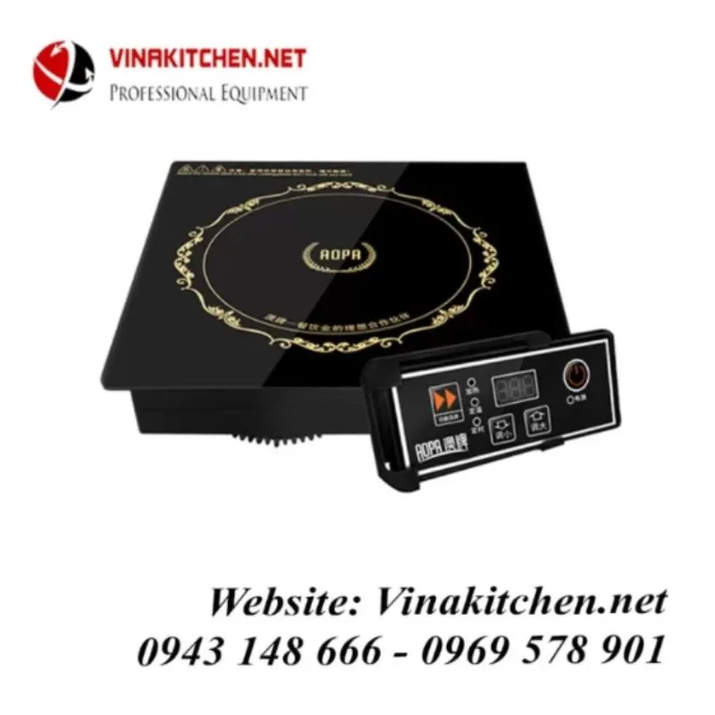 Bếp từ âm bàn nhà hàng